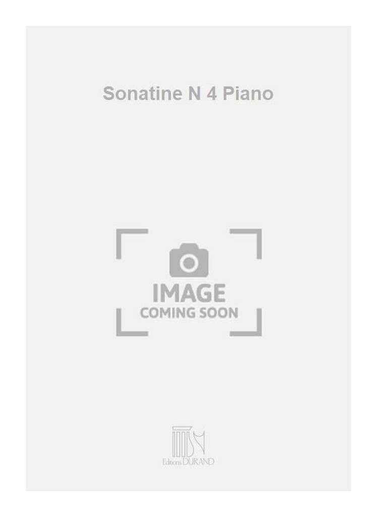 Sonatine N 4 Piano